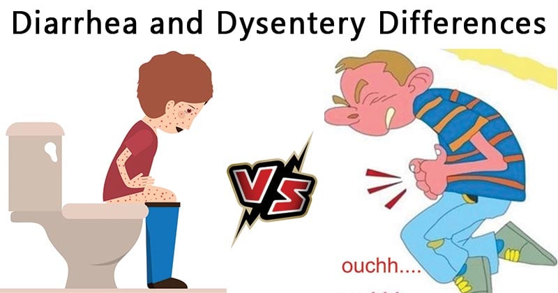 Differences between Diarrhea and Dysentery
