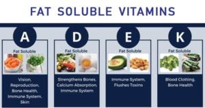 Fat soluble vitamins- Vitamin A, D, E and K