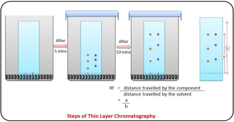 Thin Layer Chromatography Principle Parts Steps Uses 