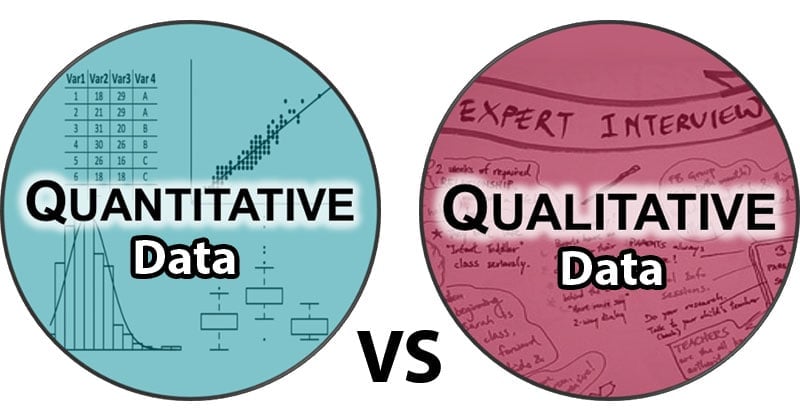 quantitative vs qualitative data