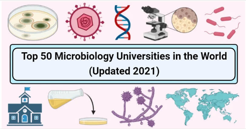 Top 50 Microbiology Universities in the World (Updated 2021)