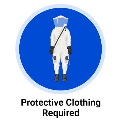 Protective Clothing Required