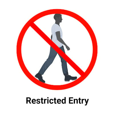 Restricted Entry
