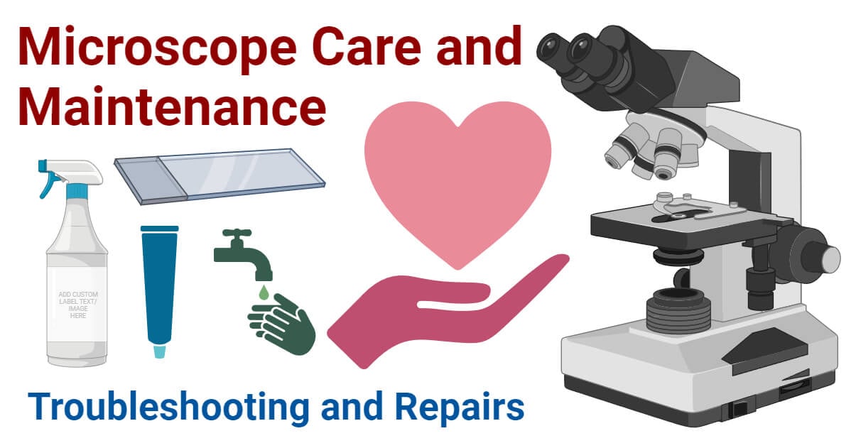 Microscope Care and Maintenance with Troubleshooting and Repairs