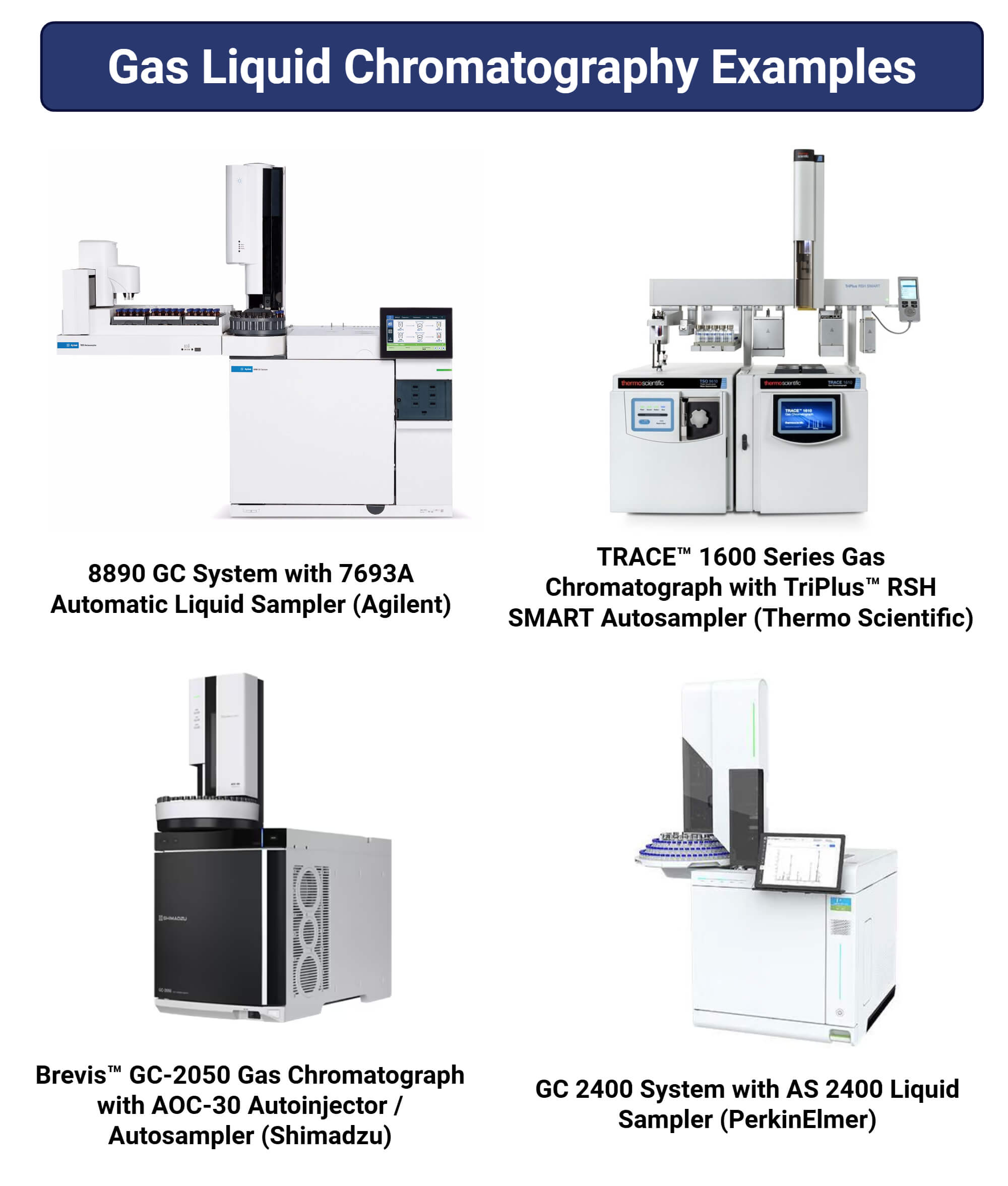 Gas Liquid Chromatography Product Gas Liquid Chromatography Product Examples