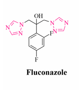image 100 Structure of Fluconazole