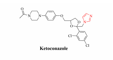 image 101 Structure of Ketoconazole
