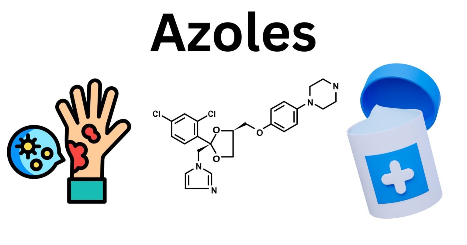 Azoles: Structure, Classification, Mode of Action, Examples